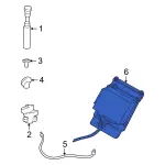 5F1Z18C851CB - Electrical: Control Module for Ford: Taurus Image