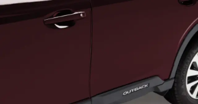 SOA801P061P7 - Exterior: Door Edge Guard Kit - Dark Mahogany Pearl for Subaru: Outback Image