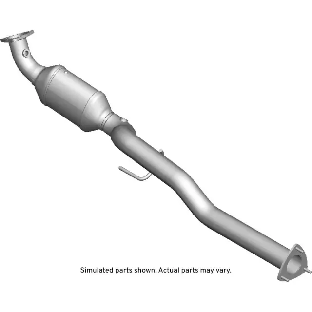 15853441 - : Passenger Side 3-Way Catalytic Converter with Pipe, Flange, Bushings, Hanger, and Studs for Chevrolet: Express 2500, Express 3500 | GMC: Savana 2500, Savana 3500 Image