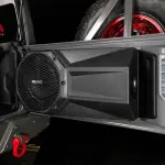 68727431AA - : 400 Watt Tailgate Subwoofer System, tuned to Jeep Wrangler (JK), sold by MB Quart for Affiliated Accessories Image