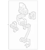 2473204304 - : Link Rod for Mercedes-Benz Image