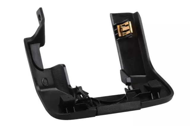 Jet Black Rear Driver Side Seat Track Front Outboard Cover - GM (23400609)