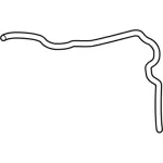 CV6Z54502C53A - : Drain Hose for Ford: Focus Image