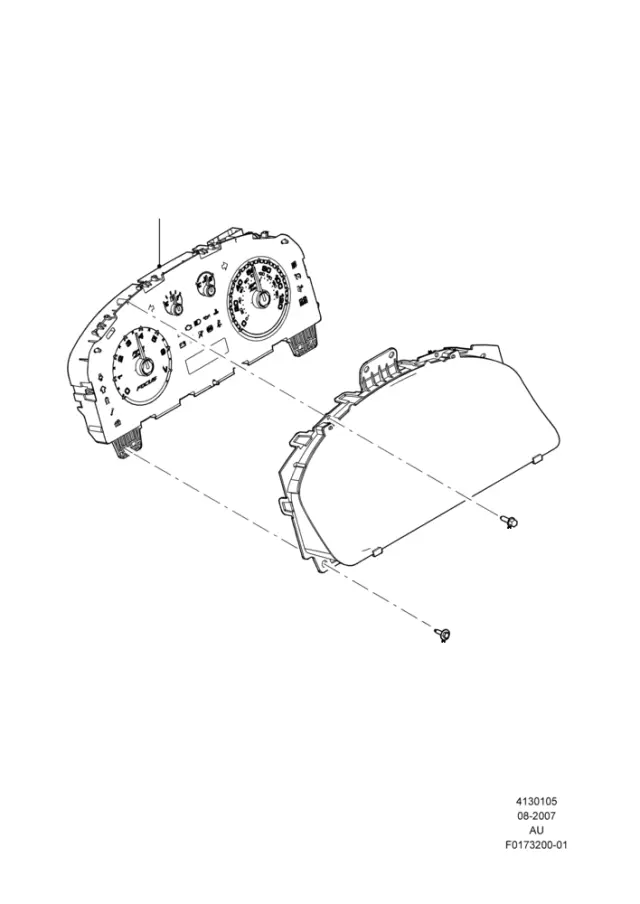 8S4Z10849B - Body: Cluster Assembly for Ford Image