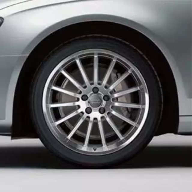 18inch 15-Spoke Alloy Wheel - Bright Aluminum - Audi (8K0-071-498-1ZL)