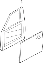 H01535ZAMA - : Outer Panel for Infiniti Image