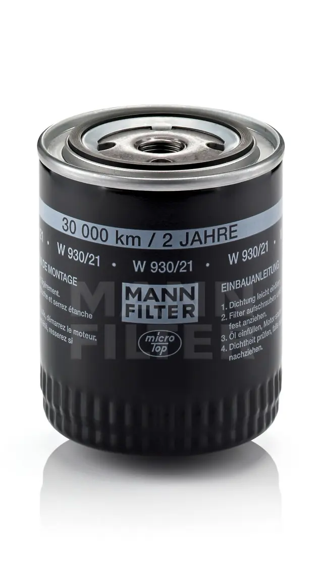 W93021 - : Engine Oil Filter for MANN-FILTER Image