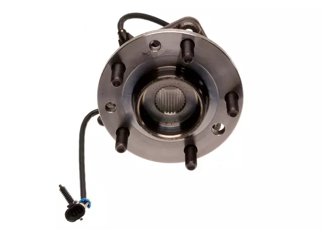 12413045 - : Front Wheel Hub and Bearing Assembly with Wheel Speed Sensor and Wheel Studs for Chevrolet: Blazer, S10 | GMC: Jimmy, Sonoma | Oldsmobile: Bravada Image