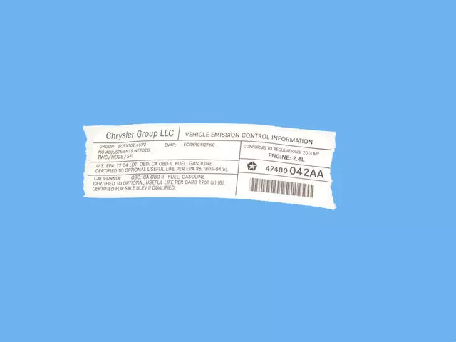 Veci Label Label - Mopar (47480042AA)