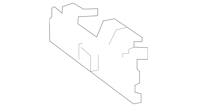 1668601414 - Driver Seat: Retaining Rail for Mercedes-Benz: GL350, GL450, GL550, GL63 AMG, GLE300d, GLE350, GLE400, GLE43 AMG, GLE450 AMG, GLE550e, GLE63 AMG, GLE63 AMG S, GLS350d, GLS450, GLS550, GLS63 AMG, ML250, ML350, ML400, ML550, ML63 AMG Image image