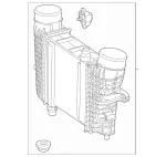1390901200 - Cooling/Auxiliary Heating: Charge Air Cooler for Mercedes-Benz Image