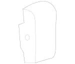 9068270039 - Body: Switch Cover for Mercedes-Benz Image