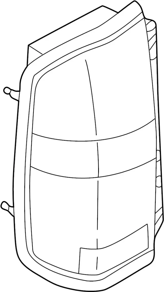 265501W326 - Electrical: Combo Lamp Assembly for INFINITI: QX4 Image