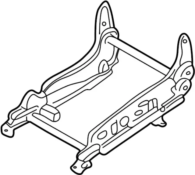 87450C9901 - Body: Seat Track for INFINITI: QX4 Image