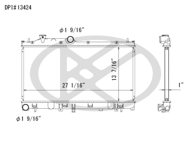 A13424 - : Koyorad Radiator for Koyo Image