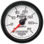 7504 - : GAUGE, BOOST, 2 1/16", 35PSI, MECHANICAL, PHANTOM II for AutoMeter Image