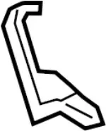 873245CA1A - Body: Recline Cover for Infiniti Image