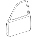 5W1Z5420124BA - Body: Door Shell for Lincoln: Town Car Image