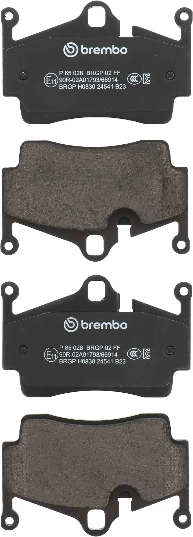 P65028 - : Premium Low-Met OE Equivalent Pad for Brembo Image