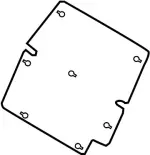 896051LK5A - Body: Seat Back Panel for Infiniti Image