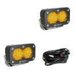 547816 - : S2 Sport Black LED Auxiliary Light Pod Pair for Baja Designs Image