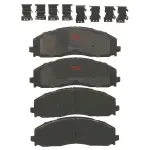 TXM1680 - : TRW PREMIUM BRAKING - METALLIC BRAKE PAD SET - TXM1680 for TRW Image