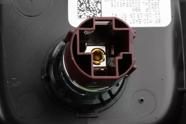 Jet Black Front Floor Console Rear Trim Panel - GM (22989468)