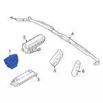 NJ8Z58043B13BA - : Driver Inflator Module for Ford: Mustang Mach-E Image