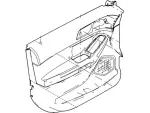 EB5Z7823942AA - Body: Door Trim Panel for Ford: Police Interceptor Utility Image
