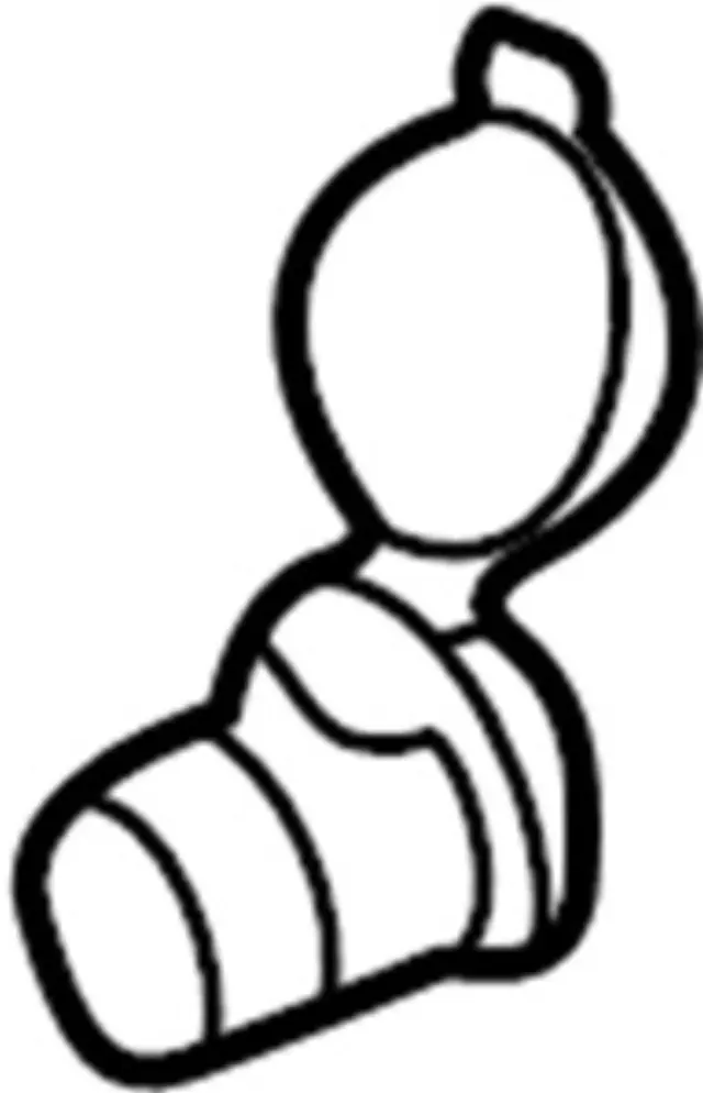 253A20W000 - Body: Knob for INFINITI: FX35, FX37, FX45, FX50, M45, QX4, QX56, QX80 Image