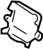 888111CB1A - Body: Trim Cover for Infiniti Image