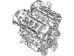 BA5Z6006D - Engine: Engine for Ford: Edge, Police Interceptor Sedan, Police Interceptor Utility | Lincoln: Continental, MKS, MKT, MKX, MKZ Image