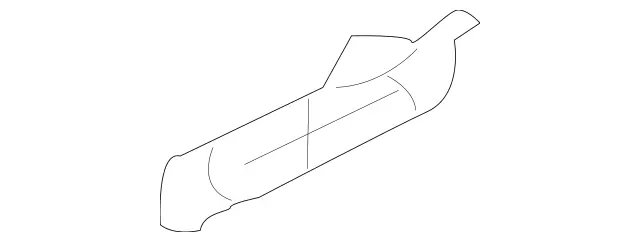 2308350014 - Heating and Ventilation: Holder for Mercedes-Benz: SL500, SL55 AMG, SL550, SL600, SL63 AMG, SL65 AMG Image image