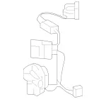 1668201213 - Electrical System: Electrical Wiring Harness for Mercedes-Benz Image