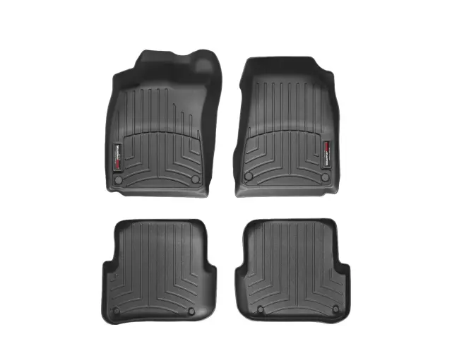 4421912 - Accessories: Front &amp; Rear Black FloorLiner™ DigitalFit® for WeatherTech Image