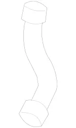 2114769026 - Fuel System: Hose for Mercedes-Benz Image