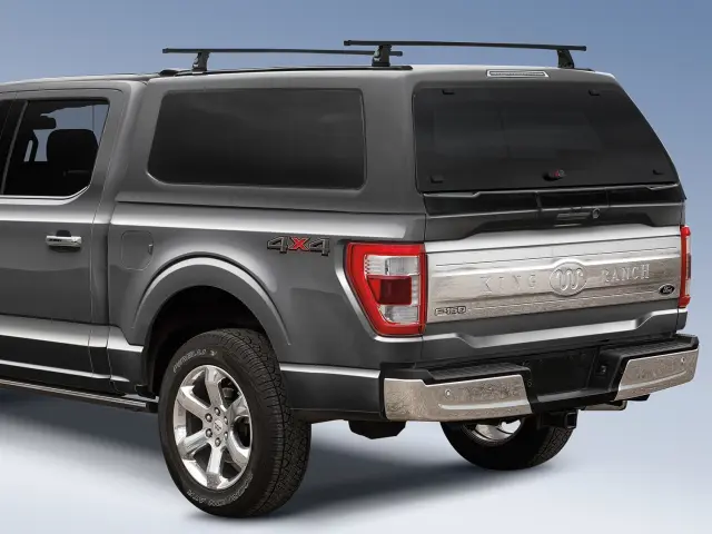 VPC3Z99501A42JH - Exterior: Carbonized Gray Cab High Premium Bed Cap For for Ford Image