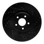 63354082R - : DFC Brake Rotor - Drilled and Slotted - Black for DYNAMIC FRICTION Image