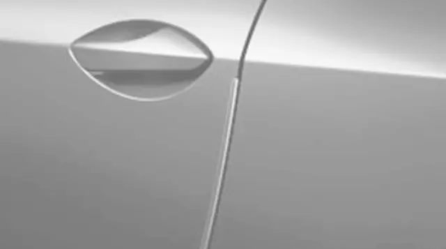 PT9362415010 - Exterior: Door Edge Guards - Ultra White for Lexus: RC F, RC Turbo, RC200t, RC300, RC350 Image