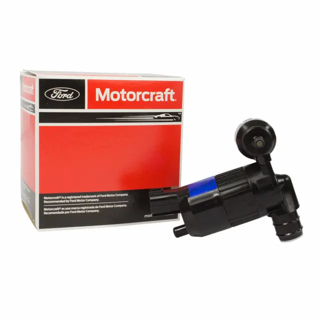 WG337 - Electrical: Motorcraft™ Washer Pump for Ford: EcoSport, Edge, Expedition, Explorer, Fiesta, Flex, Police Interceptor Utility, Taurus, Taurus X, Transit Connect | Lincoln: MKT, MKX, Nautilus, Navigator | Mercury: Sable Image