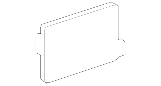 2928850011 - Detachable Parts: Retaining Plate for Mercedes-Benz: GL350, GL450, GL550, GL63 AMG, GLC43 AMG, GLE300d, GLE350, GLE400, GLE43 AMG, GLE450 AMG, GLE550e, GLE63 AMG, GLE63 AMG S, GLS350d, GLS450, GLS550, GLS63 AMG, ML250, ML350, ML400, ML550, ML63 AMG Image image