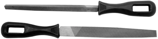 1114 - : High Impact Plastic Handles. 6" Flat File and 6" Triangular File. for Performance Tool Image
