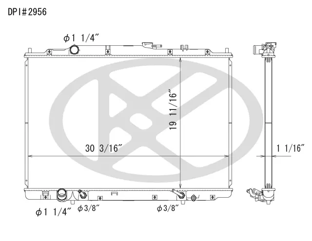 A2956 - : Koyorad Radiator for Koyo Image