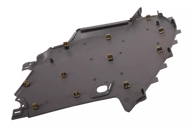 Dark Titanium Front Passenger Side Floor Rear Console Side Trim Panel - GM (23412721)
