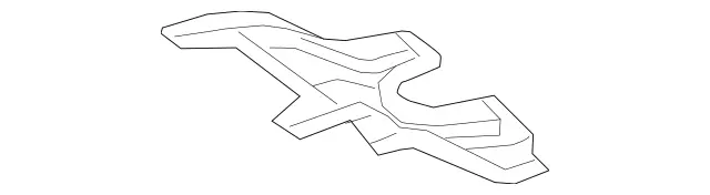 2056160800 - Substructure: Reinforcement for Mercedes-Benz: C43 AMG, C63 AMG, C63 AMG S, E400, E450, E53 AMG Image image