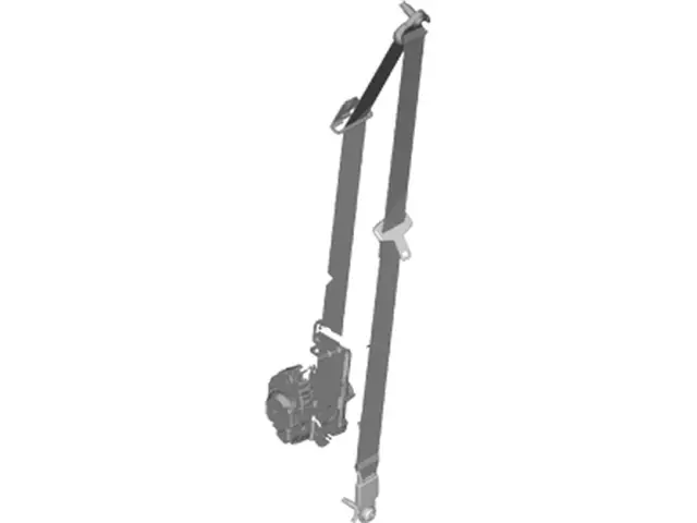 D2BZ54611B09AC - : Seat Belt Lap And Shoulder Belt for Ford Image