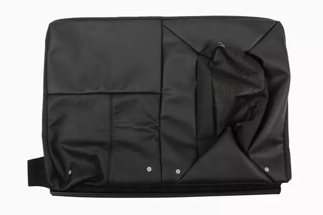 19128221 - : Part# 19128221 Ebony Rear Passenger Side Seat Back Cover for Chevrolet: Impala, Impala Limited Image