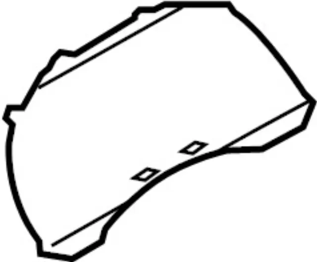 248131CA0A - Body: Cluster Lens for INFINITI: FX35, FX37, FX50, QX70 Image