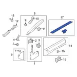 PR3Z6313208AB - : Sill Plate for Ford: Mustang Image