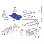 F3TZ9424E - Engine: Intake Manifold for Ford: E-350 Econoline, E-350 Econoline Club Wagon, Econoline Super Duty, F-250 HD, F-350 Image